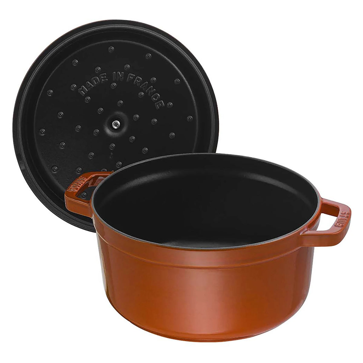 Staub Cast Iron 2.75-qt Round Cocotte - Basil