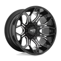 Moto Metal Mo808 Sniper 20X9 6X135/6X139.7 0Et 125.1Cb Gloss Black Milled Wheel