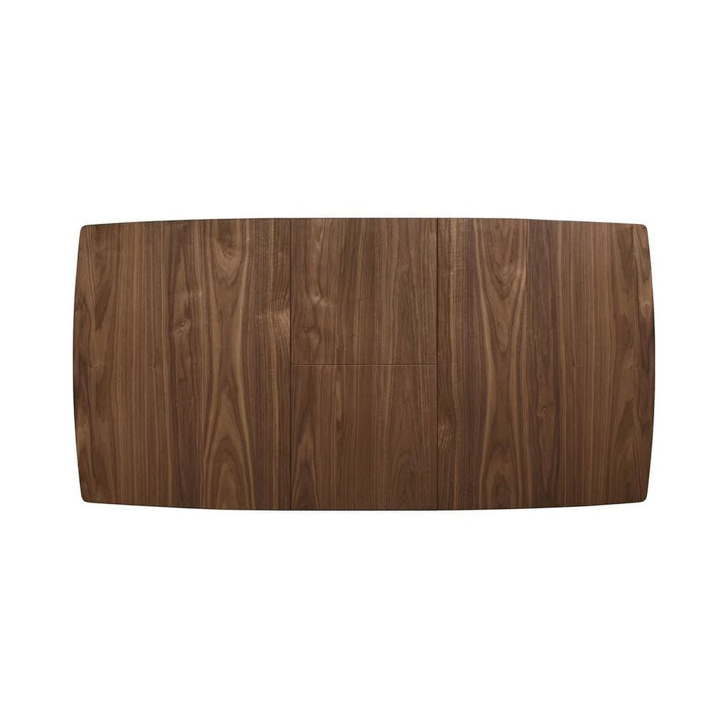 Alfredo Dining Room Set Natural Walnut and Grey