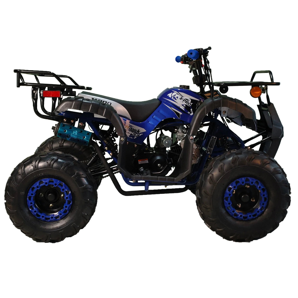 X-Pro Brand New 125cc Gas ATV, Automatic Transmission w/Reverse Remote Control Big 19"/18" Tires
