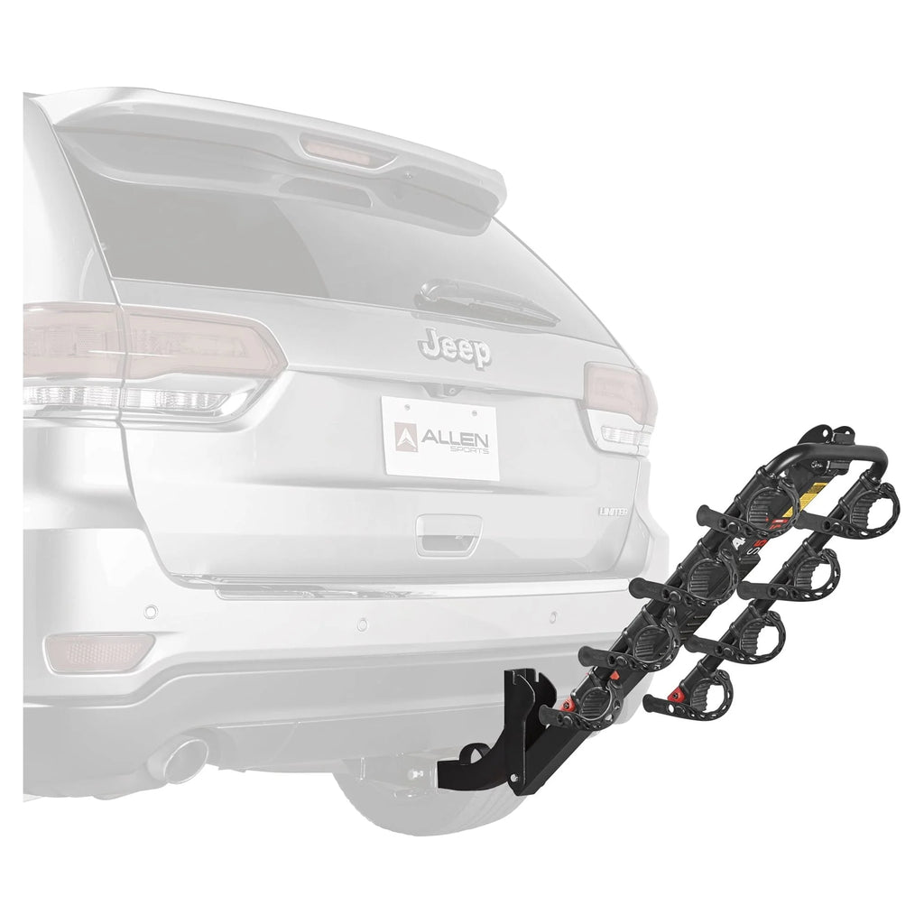 Allen Sports Premier 4-Bicycle Hitch Mounted Bike Rack Carrier, S-545