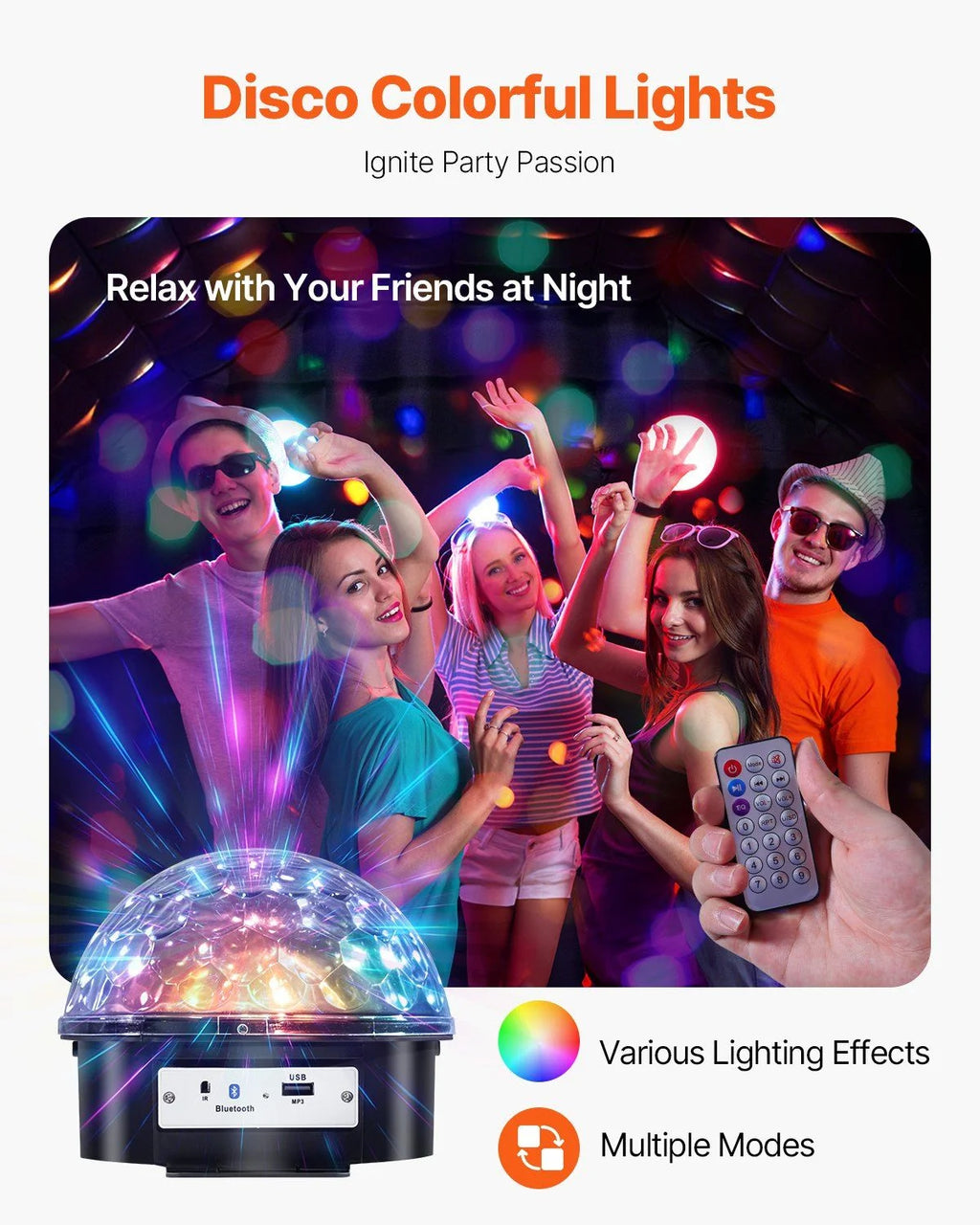 Inflatable Nightclub Tent - 12FT Tall Blow Up Party Shelter with Lights, Perfect for Festivals & Events
