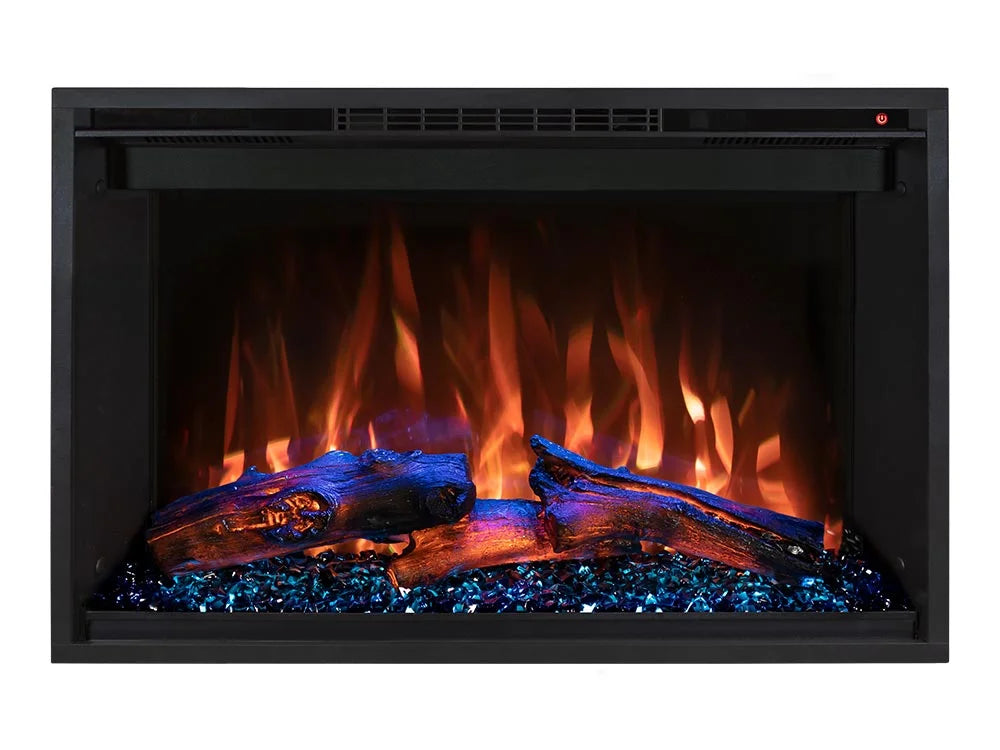 Modern Flames Spectrum Slimline Built-in/Wall Mounted Electric Fireplace, Sizes: 50"-100"