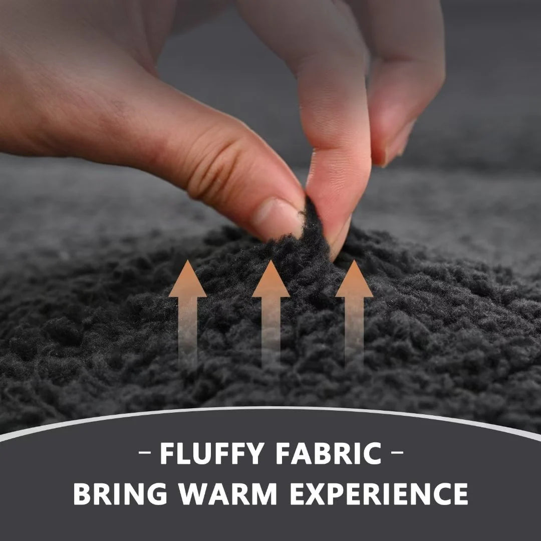 Docred Japanese Floor Mattress for Adults, kids-4" Thick Sherpa Fleece Futon Mattress for Floor, Extra Thick Folding Sleeping Pad Breathable Floor Bed Tatami Matolor