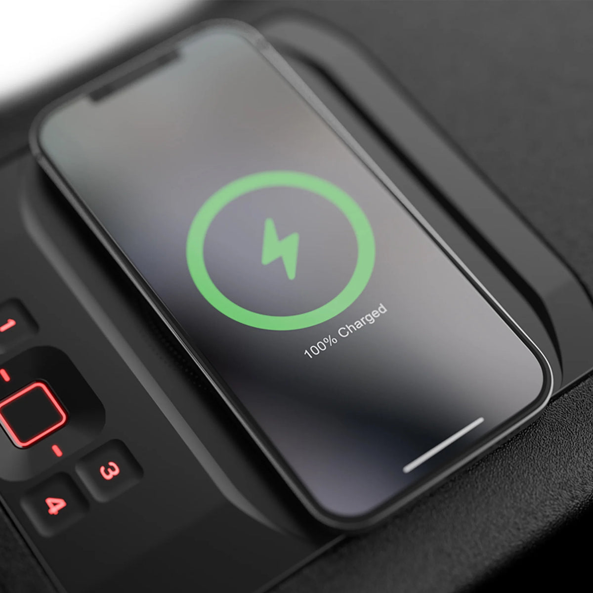 Vaultek? DS2i Smart Station Full-Size Modern Quick Access Safe with Biometric Scanner, Rugged Construction, Auto-Open Drawer, Mountable, Anti-Theft Protection, & Wireless Charging Pad
