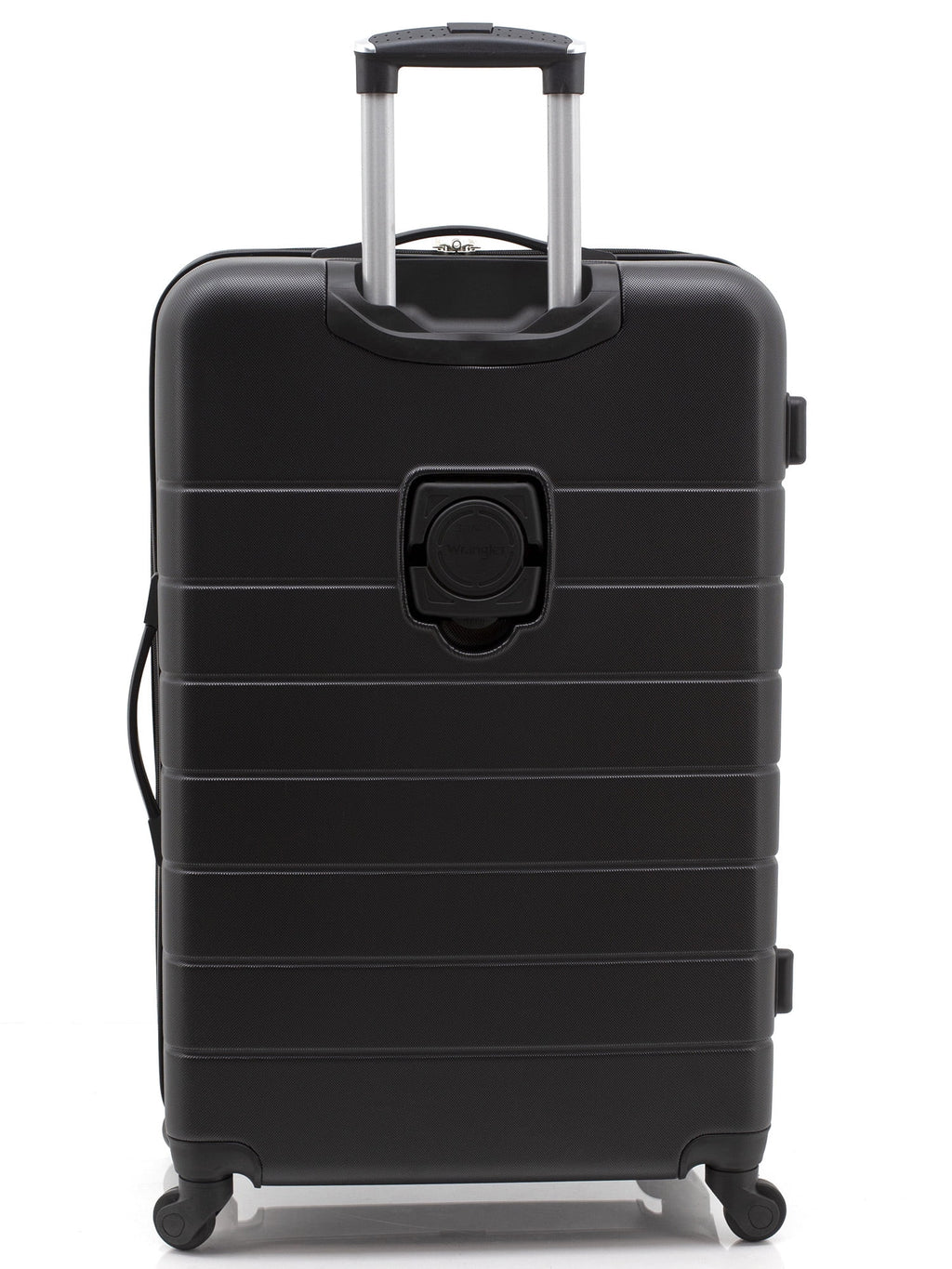 Wrangler 3 Piece Luggage Set with Cup Holder and USB Port, Olive Green
