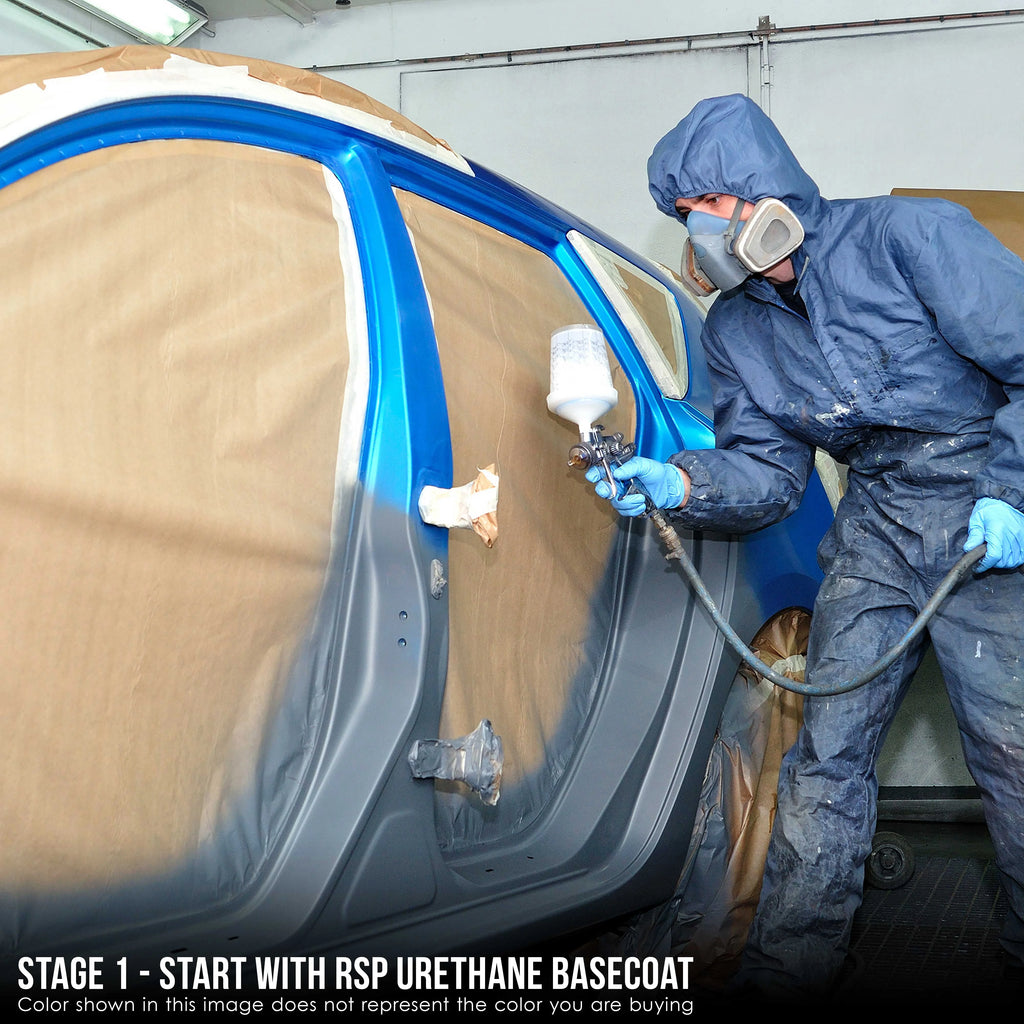 Viper Blue Pearl Premium Gallon Kit URETHANE BASECOAT Car Auto Paint Kit