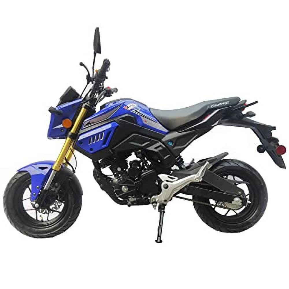 X-Pro Brand New 150cc Gas Motorcycle with 5-Speed Manual Transmission Electric/Kick Start 12" Wheels