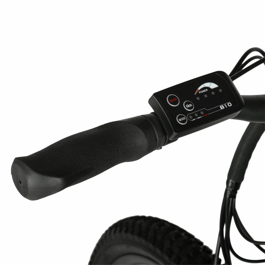 29" Hyper Bicycles 36V Class 2 Electric Mountain Bike for Adults, 350W E-Bike Motor, Black