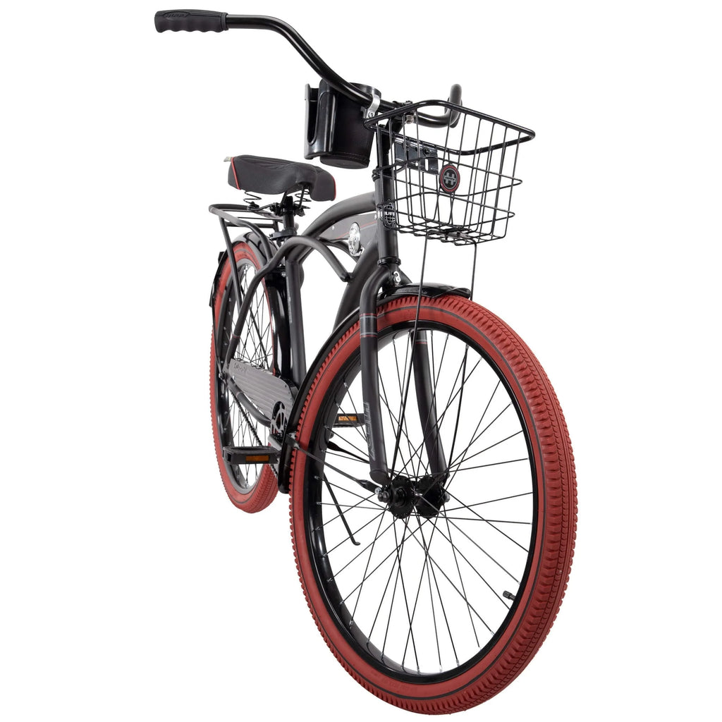 Huffy 26�?Nel Lusso Men's Cruiser Bike, Matte Black
