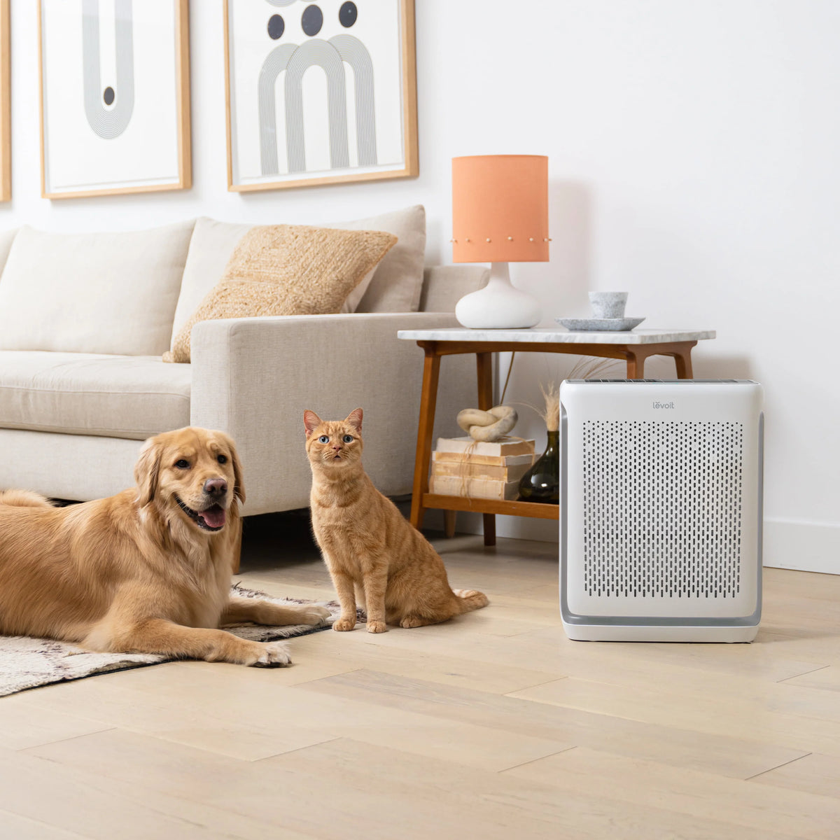 Levoit Vital 200S Smart True HEPA Air Purifier, Filters 0.3-Micron Airborne Particles, Traps Dust, Smoke, Odors, Pet Dander, Auto Mode, 380 sq ft Coverage