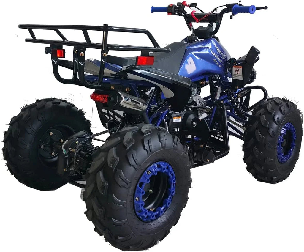 X-Pro Brand New 125cc Gas ATV, Automatic Transmission w/Reverse Remote Control Big 19"/18" Tires