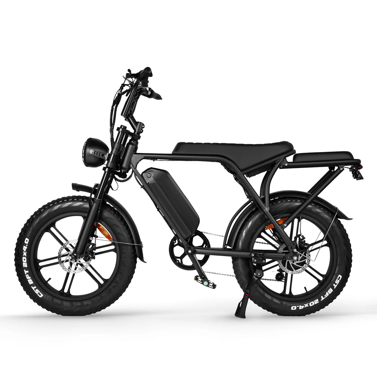 Hipatoo Electric Bike for Adults, 20" Electric Mountain Bike 750W 31MPH, 48V 15Ah Battery, UL2849