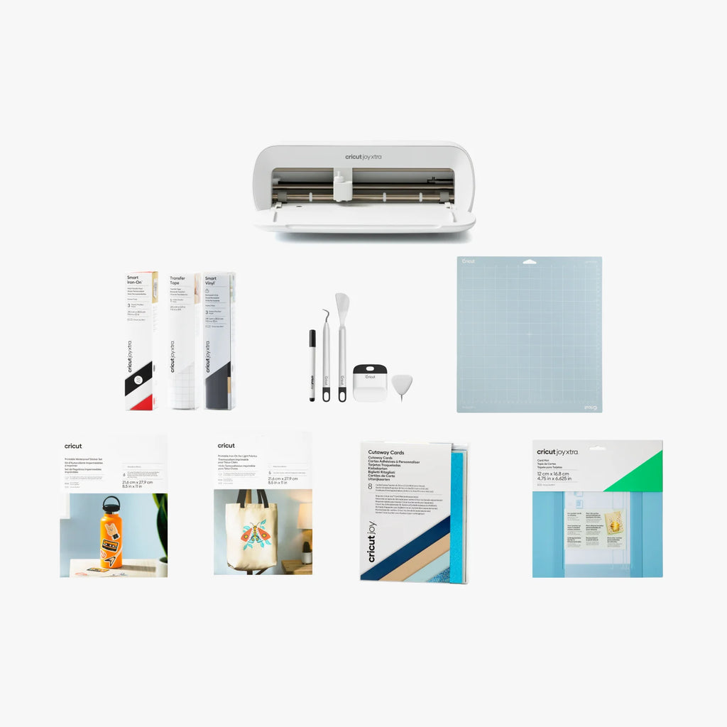 Cricut Joy Xtra Die-Cutting Machine Sticker Edition Bundle, White- New Walmart Exclusive