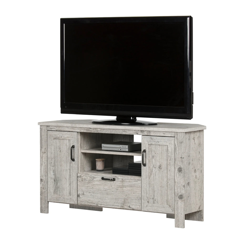 South Shore Lionel Corner TV Stand, Multiple Finishes
