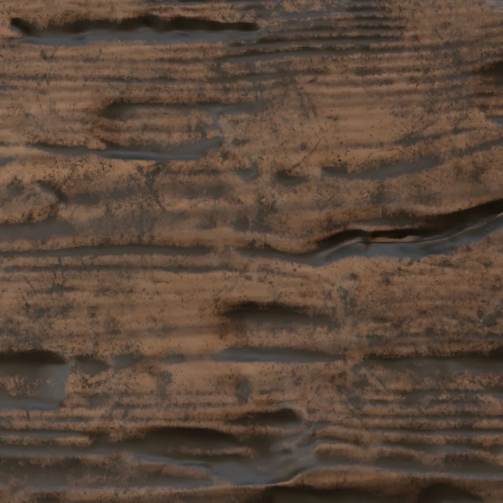Ekena Millwork 3 1/2"W x 3 1/2"H x 120"L 3-Sided (U-Beam) Salvaged Timber HeritageTimber Faux Wood Ceiling Beam, Kona Brown
