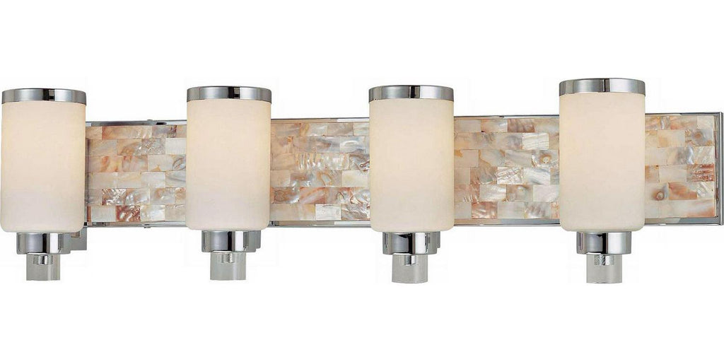 4 Light Contemporary Bath Vanity In Contemporary Style 8.25 Inches Tall By 34 Inches Wide Minka Lavery 3244-77