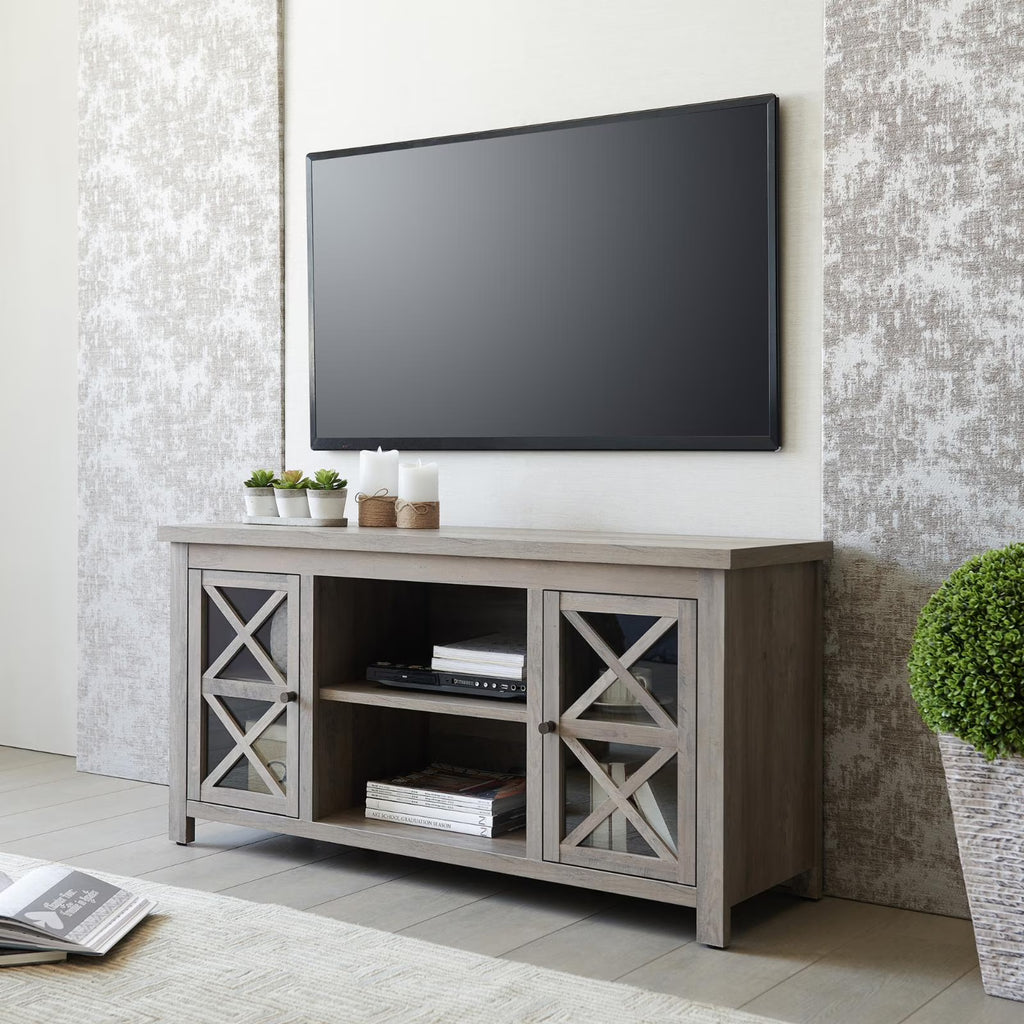Evelyn&Zoe Colton TV Stand for TV's up to 55", White