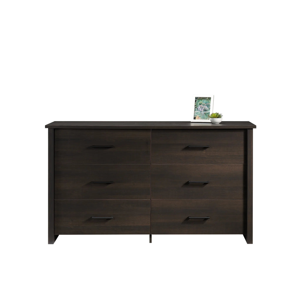 Mainstays Hillside 6-Drawer Dresser, Soft White Finish