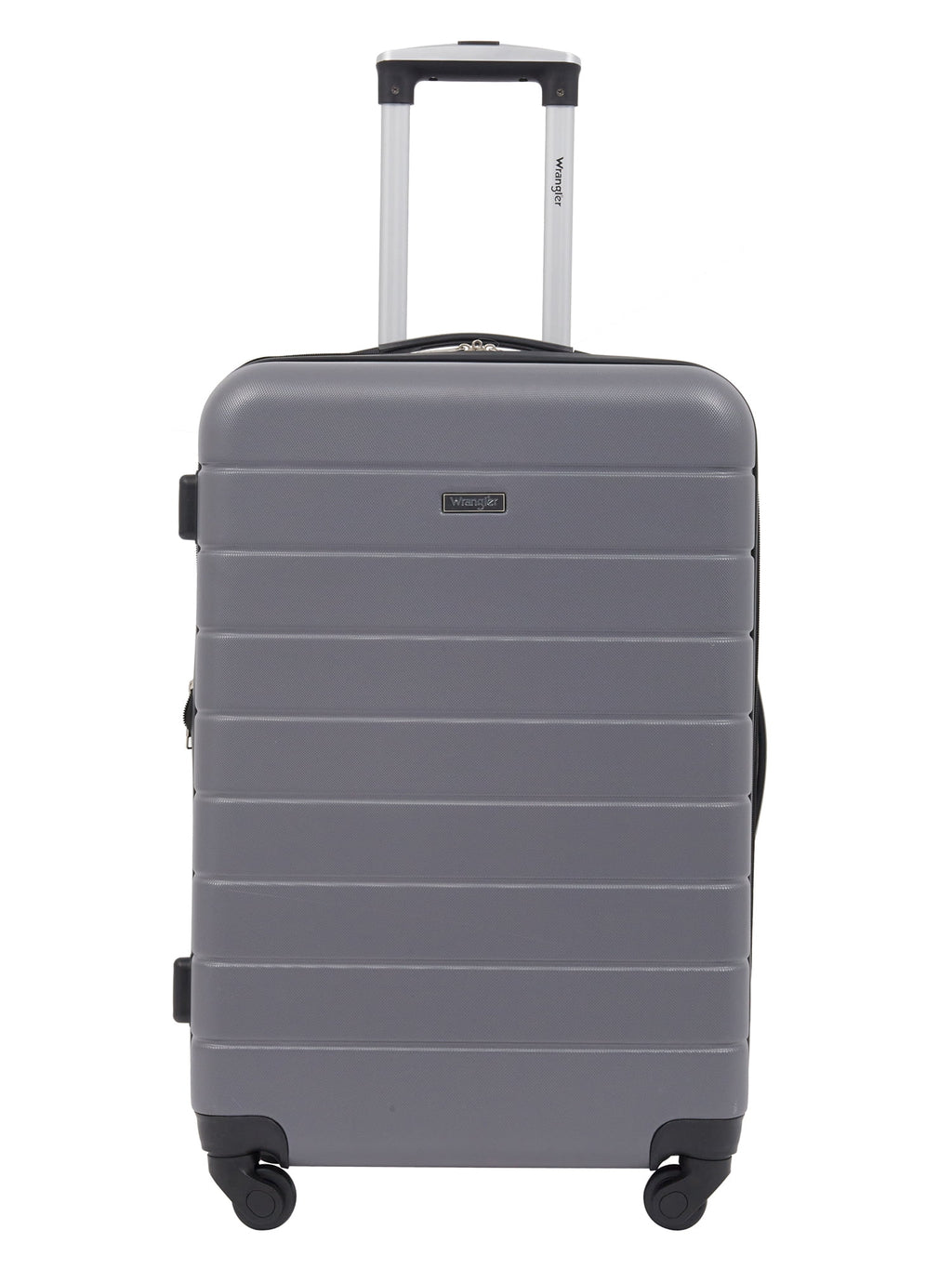 Wrangler 3 Piece Luggage Set with Cup Holder and USB Port, Olive Green