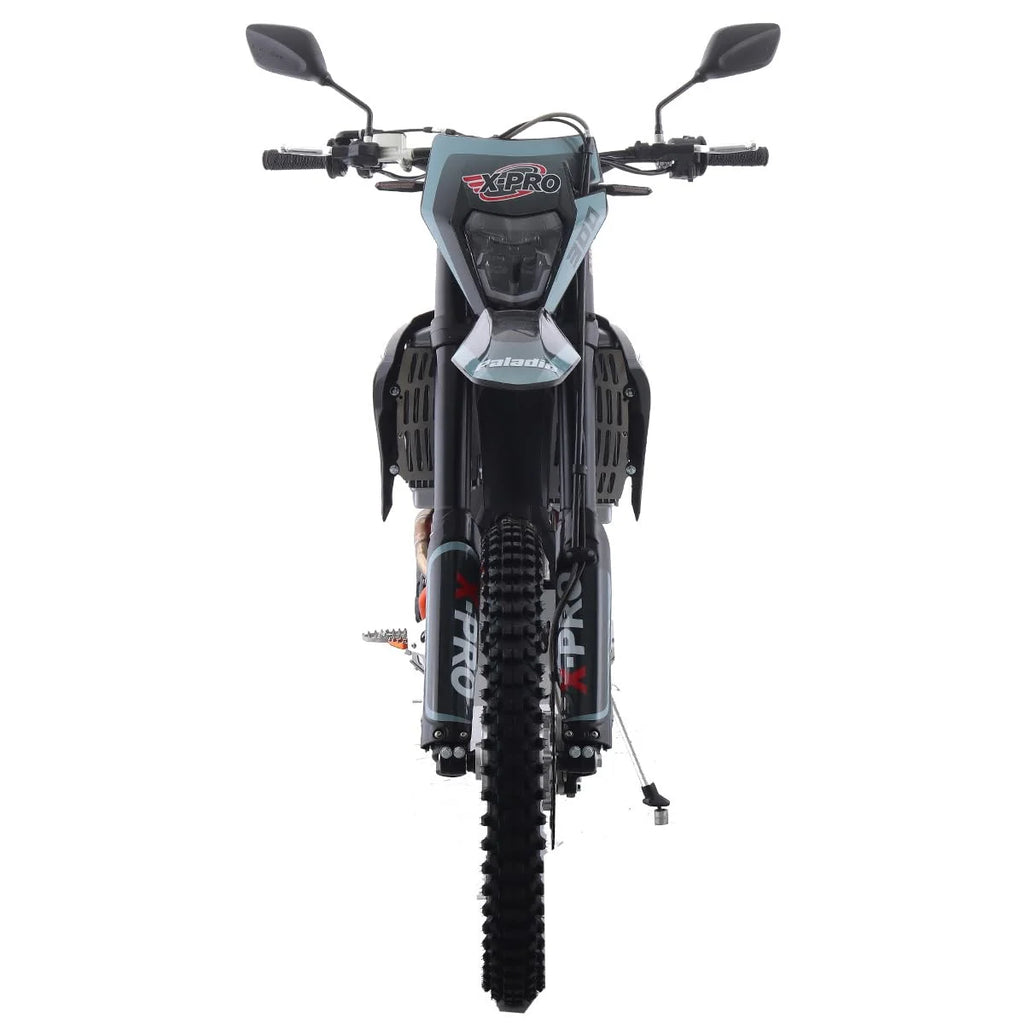 X-Pro Paladin 300 EFI Dirt Bike with 6-Speed Manual Transmission and Balance Shaft and Dual Overhead Camshaft (DOHC) with Four Valves Engine, Electric Start! Big 21"/18" Wheels!