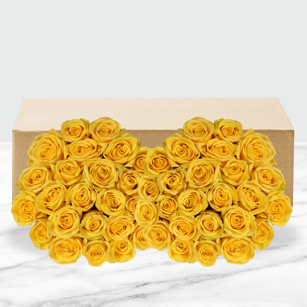 50-stem Yellow Roses