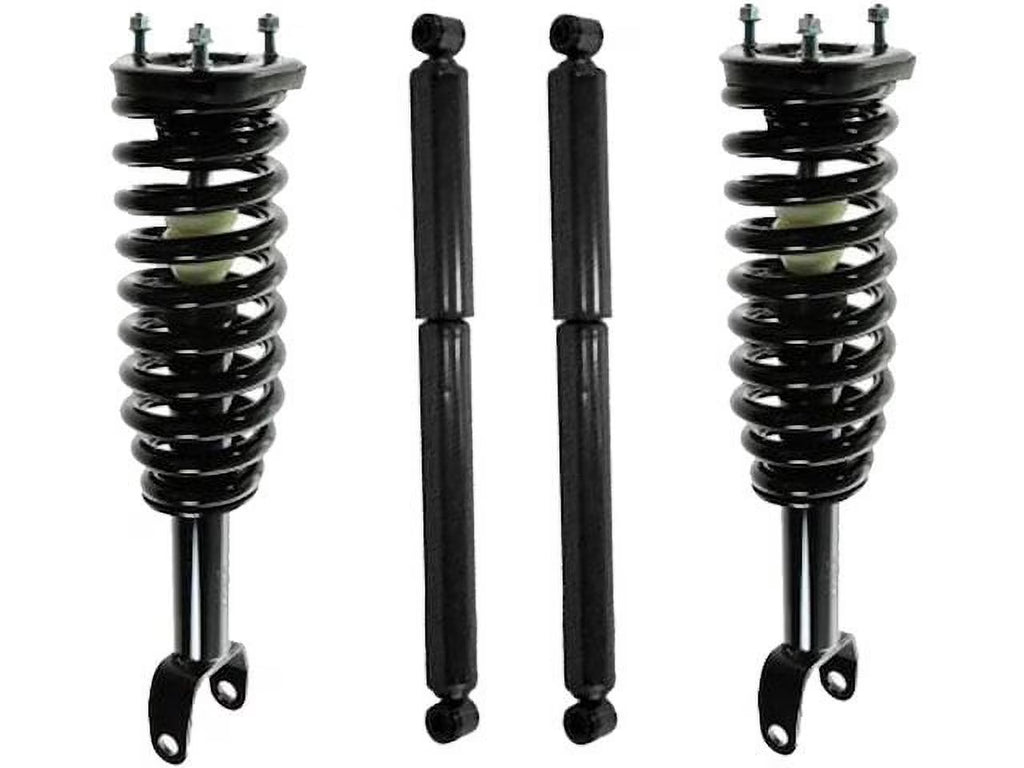 Front and Rear Suspension Strut and Shock Absorber Assembly Kit - Compatible with 2005 - 2009 Dodge Dakota 2006 2007 2008