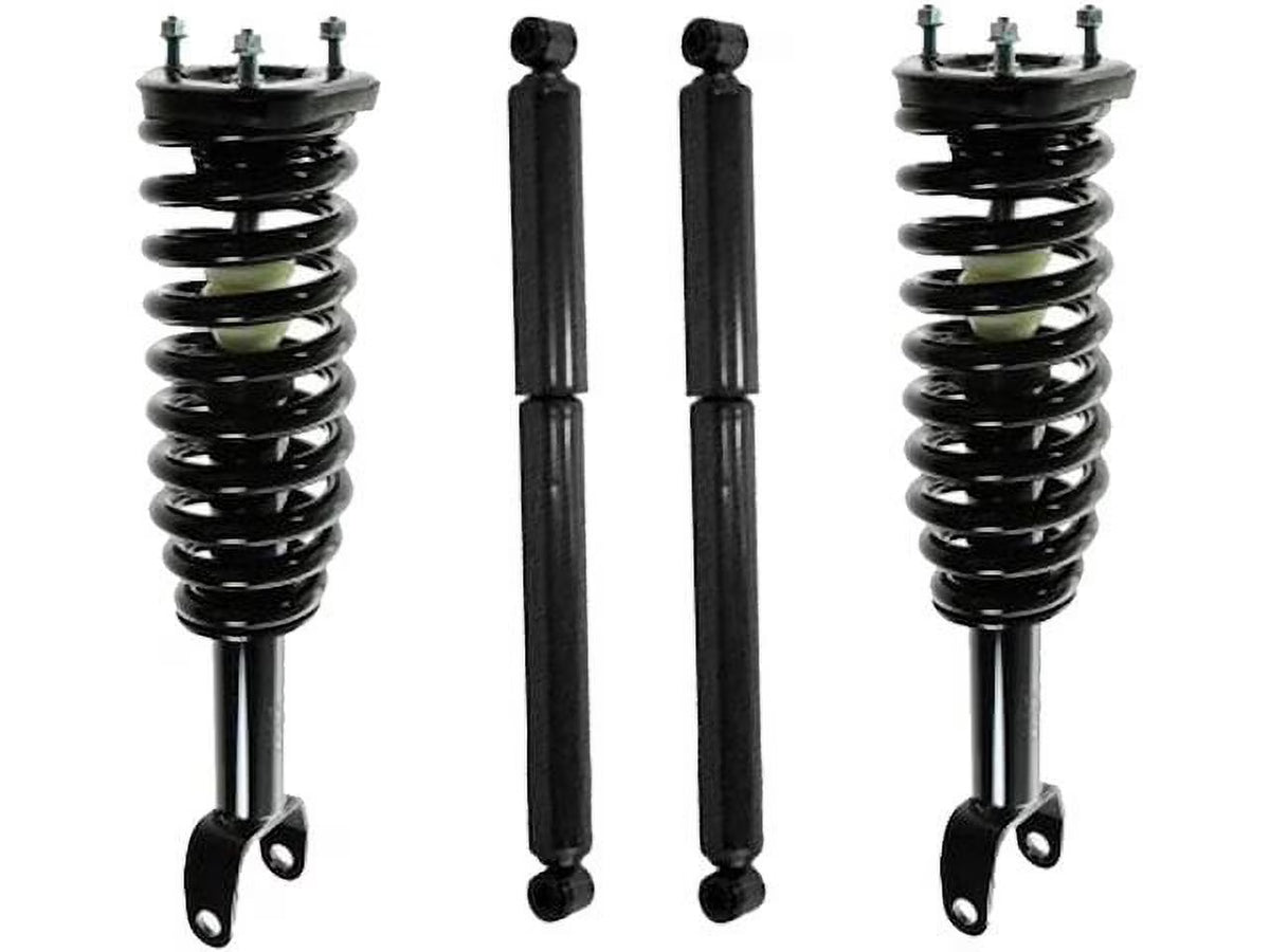 Front and Rear Suspension Strut and Shock Absorber Assembly Kit - Compatible with 2005 - 2009 Dodge Dakota 2006 2007 2008