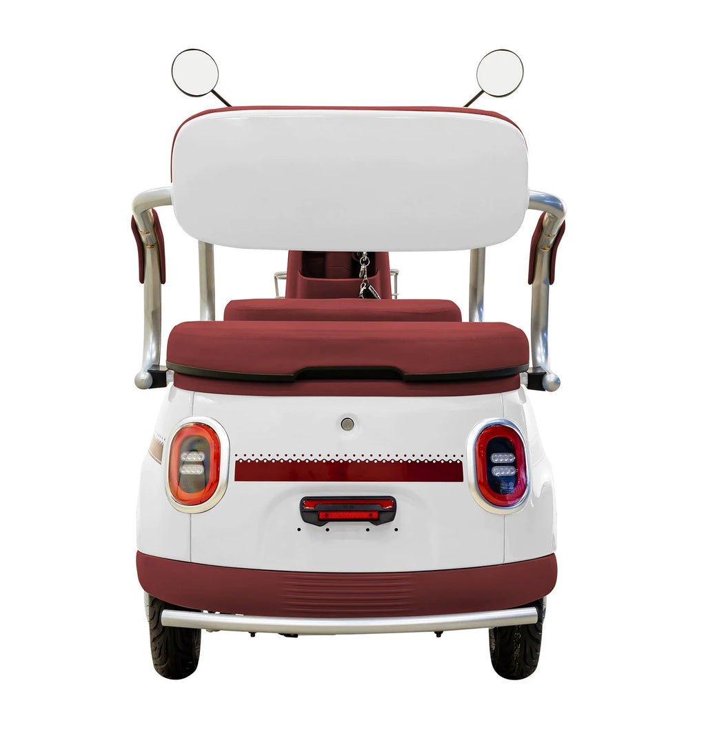 Massimo MGC E-Trike 3-Wheel Electric Cart �C 17 MPH, 2-Seater Adult Scooter �C Blue