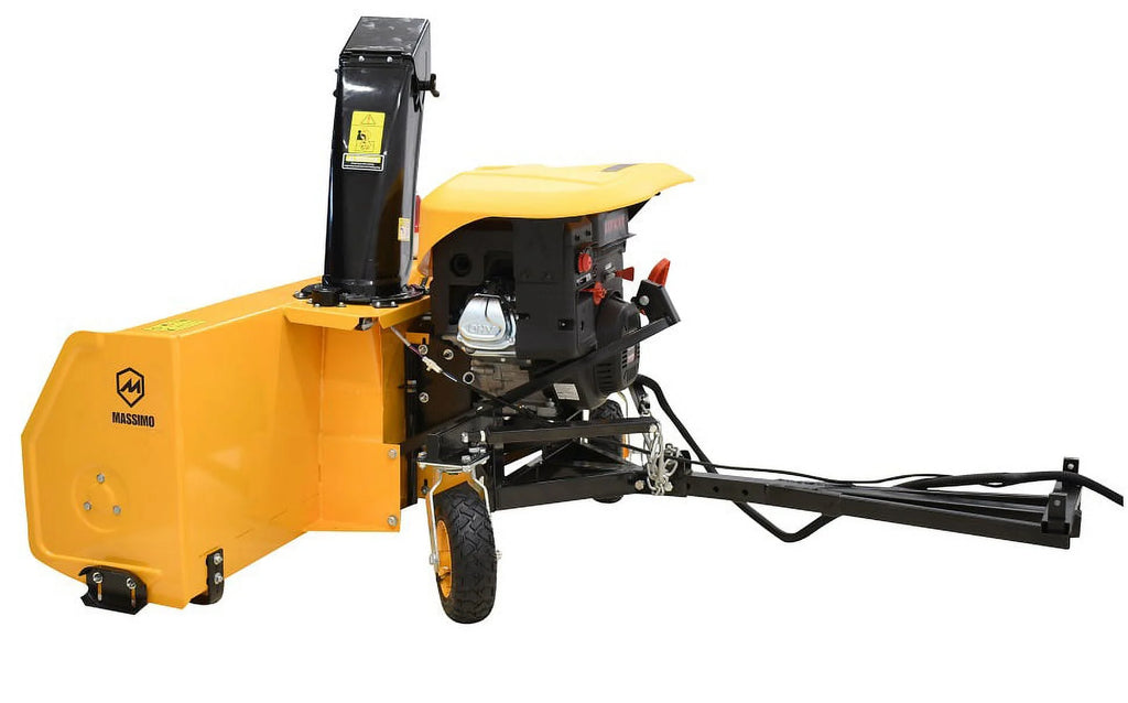 Massimo 60" Snow Blower 2-Stage �C 13HP 420cc Gas Powered UTV/ATV Attachment for Heavy Duty Snow Removal