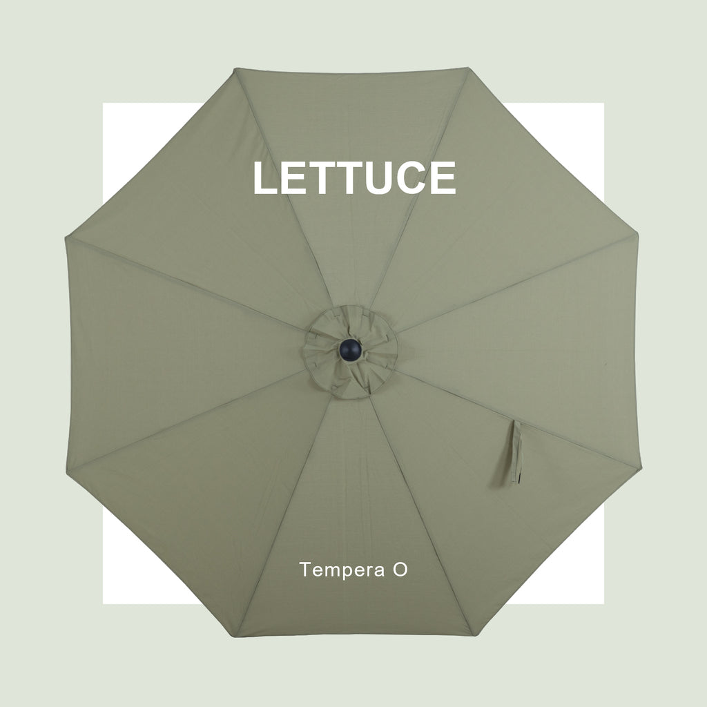 Tempera 9FT Auto Tilt patio umbrella