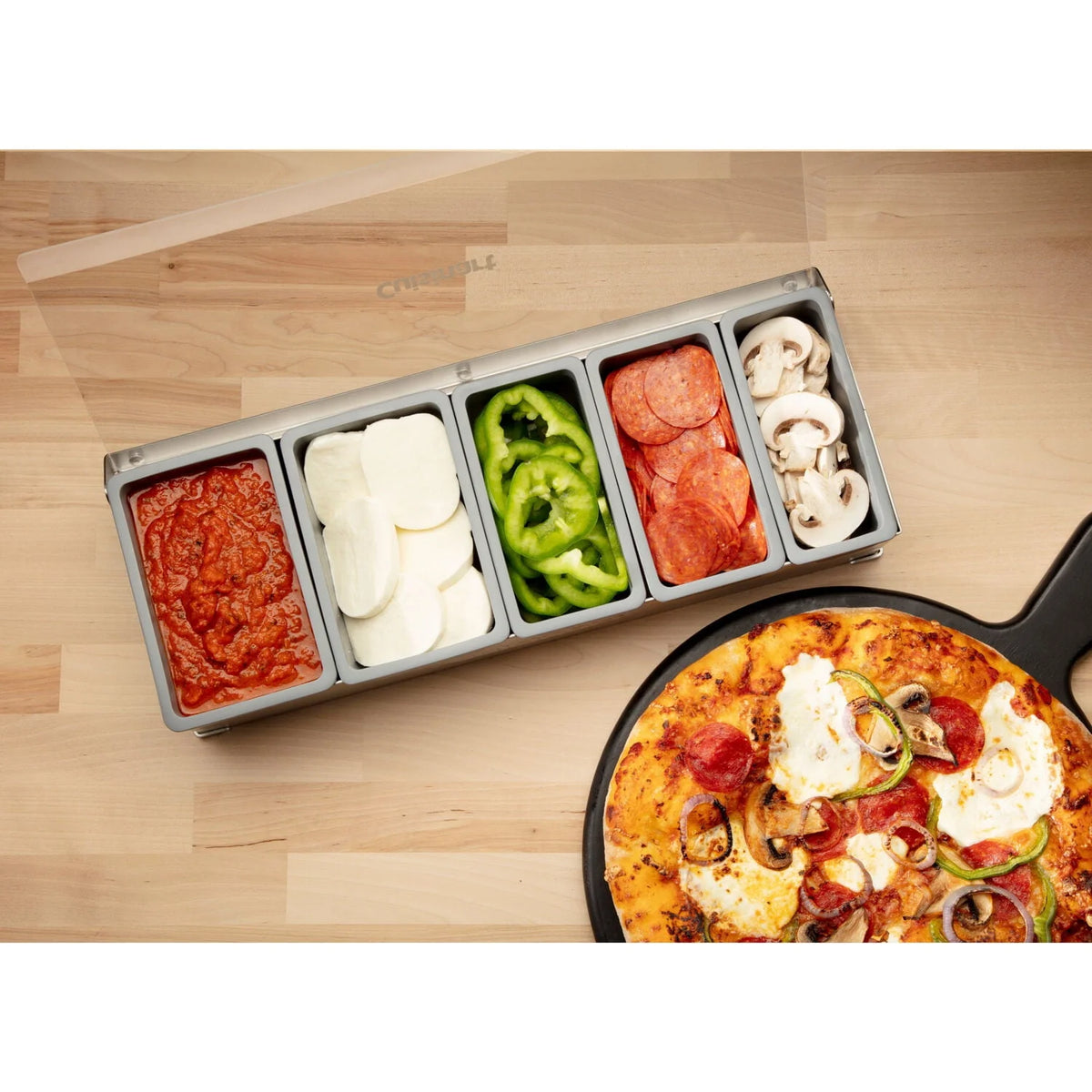 Condiment and Topping Station