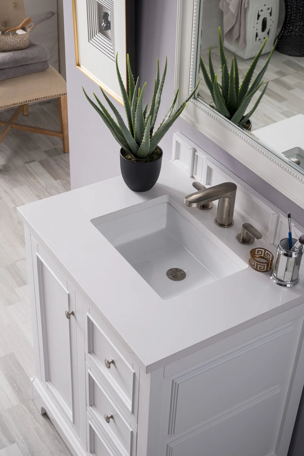 James Martin Vanities 825-V30-3Wz De Soto 30" Free Standing Single Basin Vanity Set - Wood