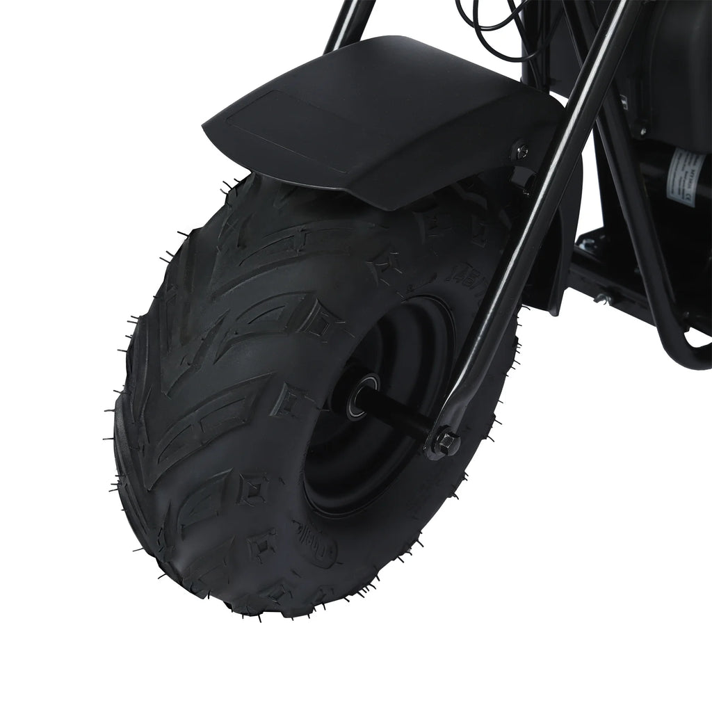 Track Seven 36V Powered Motorcycle for Kids, 1000W Electric Kids Dirt Bike,Max Speed to 22 MPH, Electric Mini Bike with Large Storage, Headlights, Up to 185lbs, Age 8+