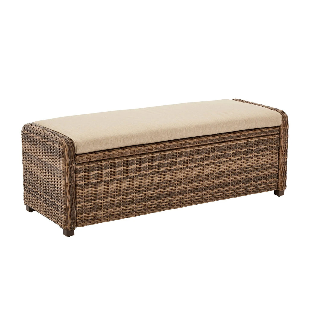 Better Homes & Gardens Hawthorne Park Outdoor Storage Ottoman