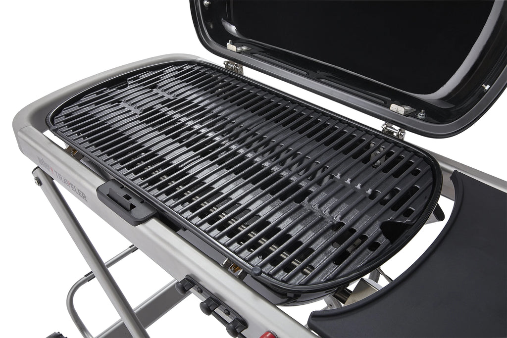 Traveler Portable Propane Gas Grill, Black