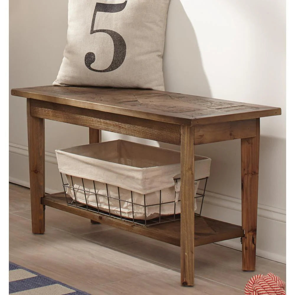 Alaterre Revive Reclaimed Bench, Natural