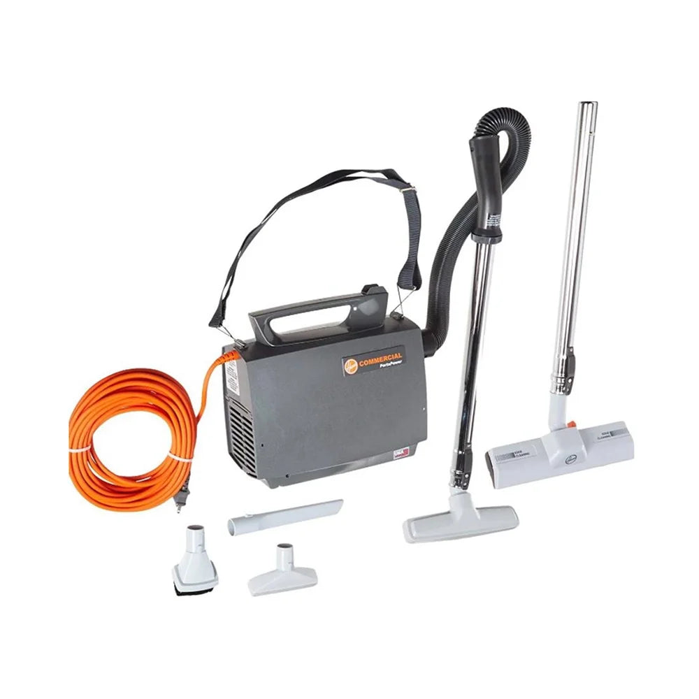 Hoover Commercial Canister PortaPOWER Lightweight Vacuum Cleaner, CH30000
