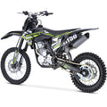 MotoTec X5 250cc 4-Stroke Gas Dirt Bike Black
