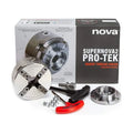 NOVA 23262 SUPERNOVA2 Insert Type Wood Turning Chuck and Jaw Set w/ T Bar Wrench