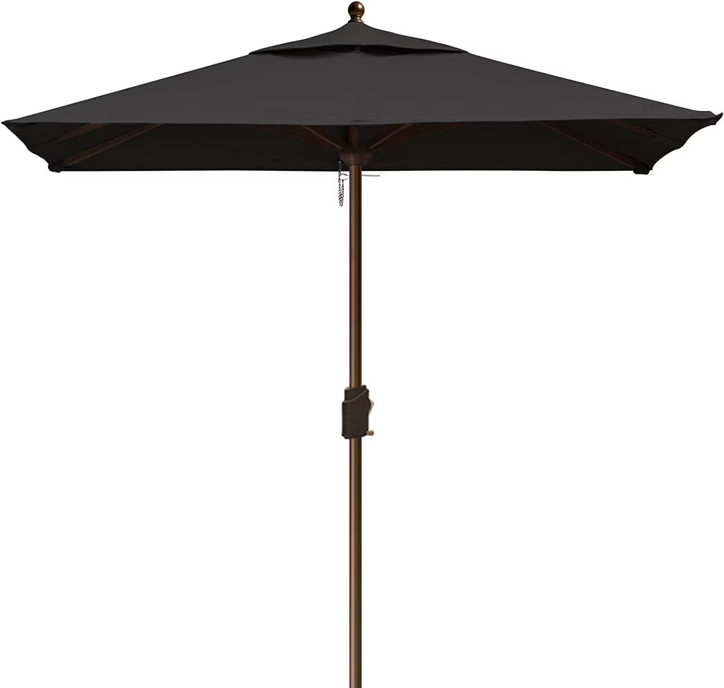 EliteShade Sunumbrella 6x6Ft Square Market Umbrella with Ventilation