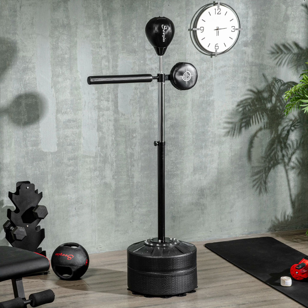 Soozier Speed Bag Boxing Bag Stand Reflex Training Equipment