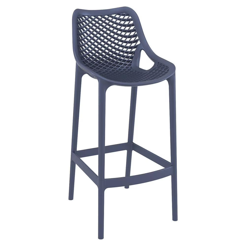 Compamia Air Patio Bar Stool in Black