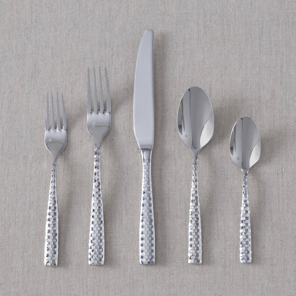 Fortessa Lucca Faceted 20-piece Flatware Set