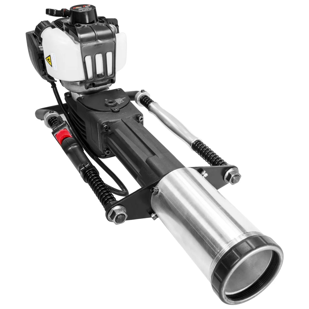 XtremepowerUS 52CC Gas Powered T-Post Driver, 1900W Heavy Duty Fence Post Driver, 2 Heads