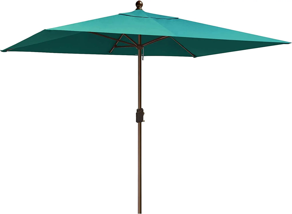EliteShade Sunumbrella 6x6Ft Square Market Umbrella with Ventilation