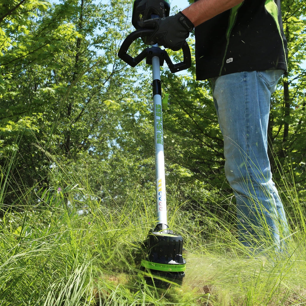 Greenworks 80V 16" Cordless String Trimmer with 2.0 Ah Battery & Charger 2100102VT