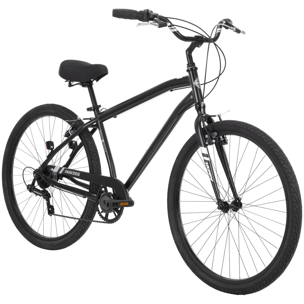 27.5" Mens Parkside? 7-Speed Bike, Matte Black