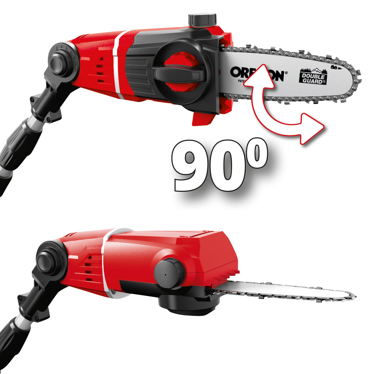 Einhell GE-HC 18 Li T 18-Volt Power X-Change Cordless Telescoping Multi-Tool, Hedge Trimmer, Pole Saw, Tool Only