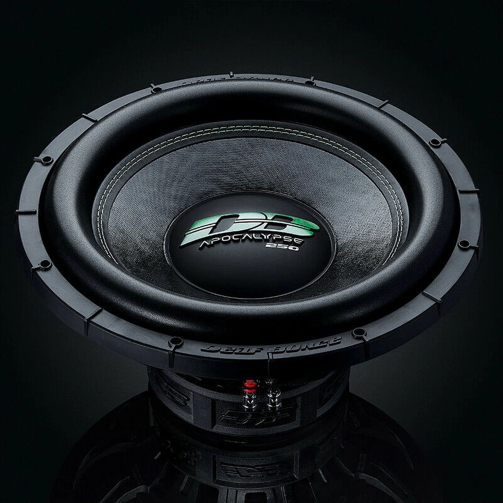 Deaf Bonce Apocalypse 15" 4000 Watt 1 Ohm Car Subwoofers (2 Pack)